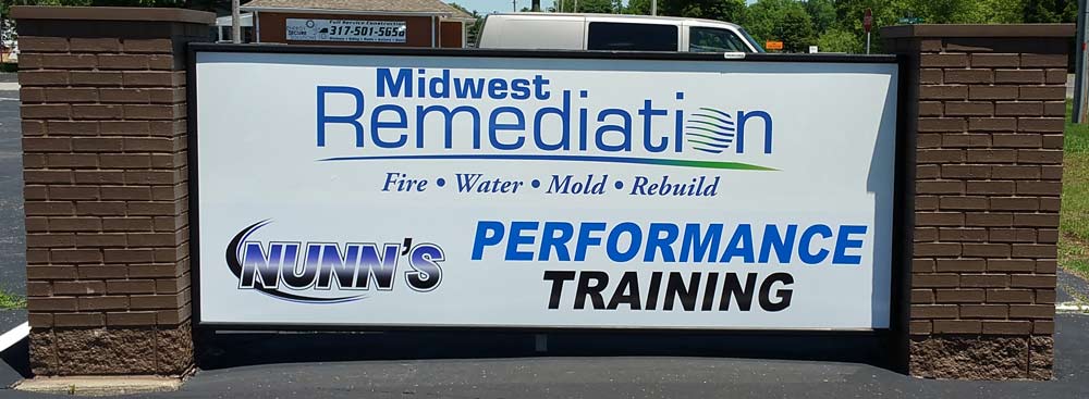 outdoor signage by by Dynamark Printing Indianapolis Indiana